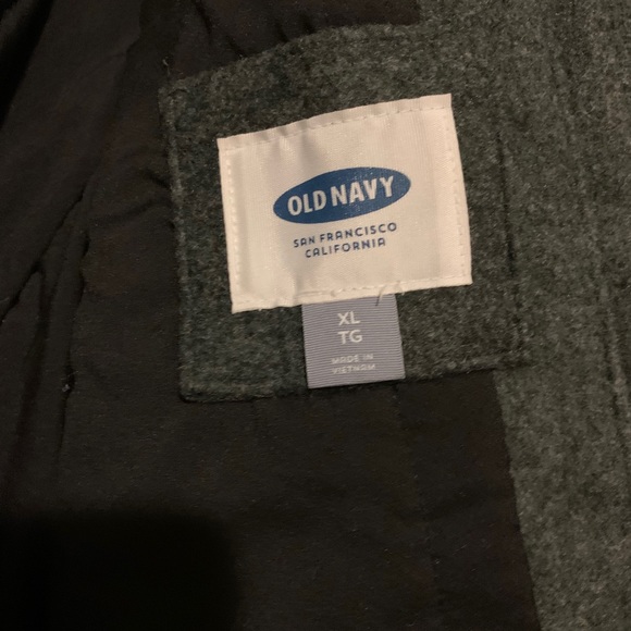 Men’s XL Gray Peacoat - Picture 2 of 2